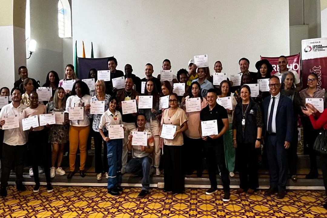 En Quindío, comunidades y pueblos étnicos recibieron formación en derechos humanos