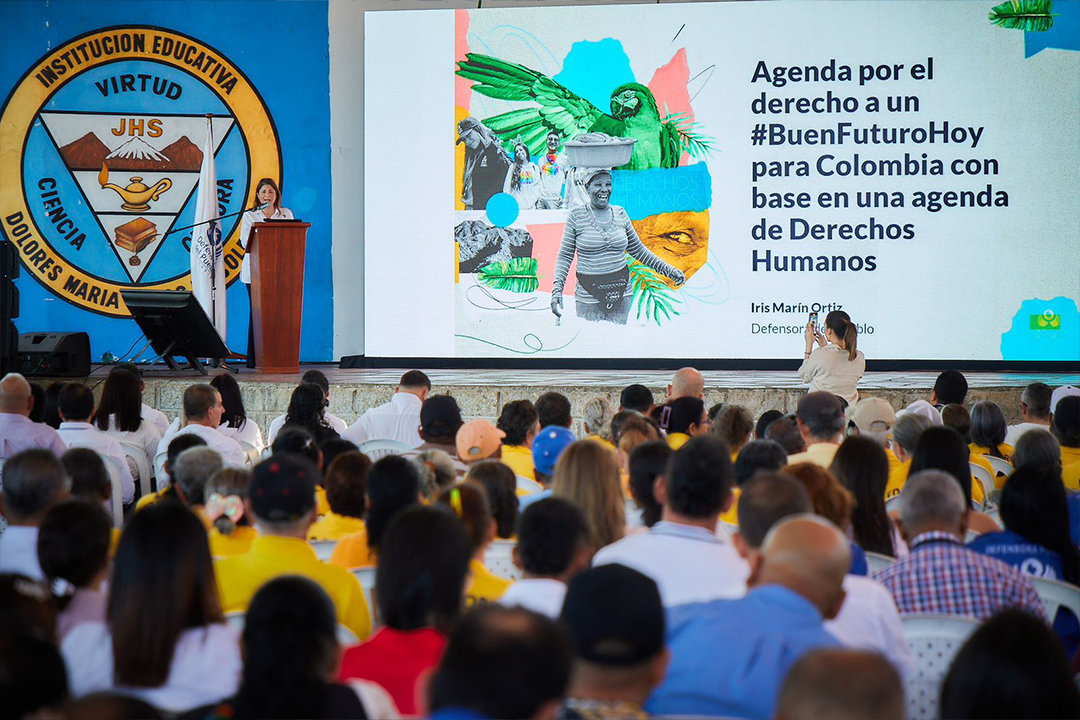 “En Colombia, el conflicto armado sigue siendo un desafío crítico en derechos humanos, especialmente para las mujeres”: Defensora del Pueblo