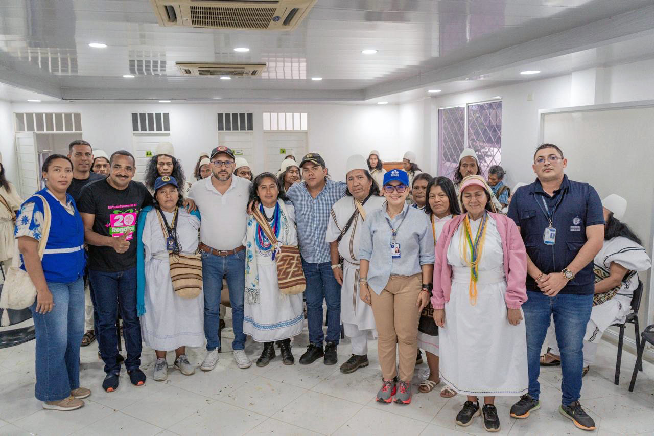 Defensoría media en protestas del pueblo Arhuaco y logra levantamiento de bloqueos en Valledupar