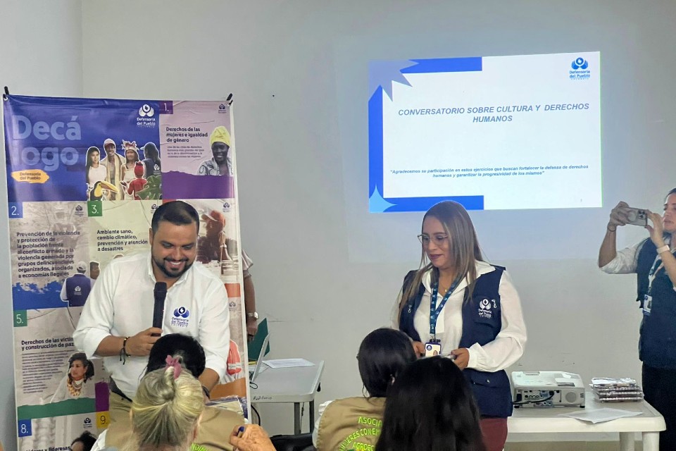 Diálogo sobre derechos humanos y paz reúne a 31 líderes y lideresas en el Meta