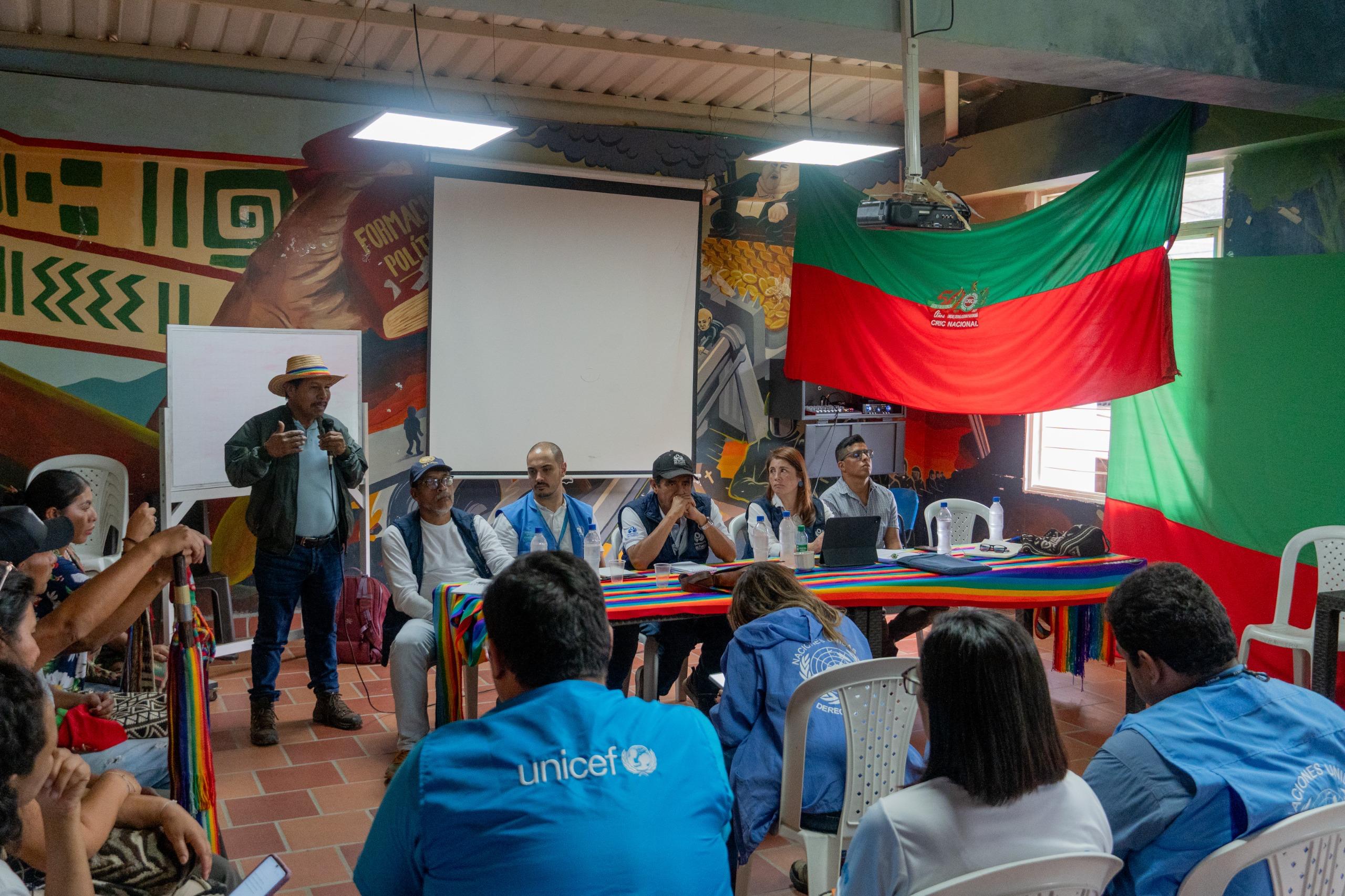 Defensora del Pueblo acompaña a comunidades del Cauca afectadas por recientes hechos de violencia