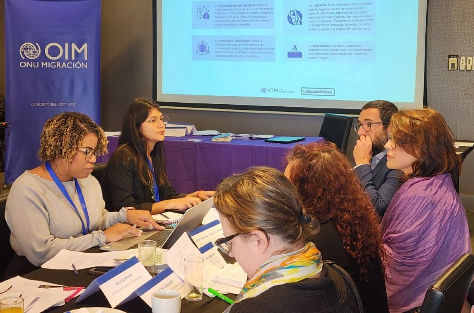 Defensoría acompañó evaluación de consecuencias del cambio climático en la movilidad humana