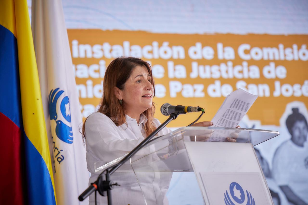 Se instala Comisión Especial para trabajar por la justicia de la Comunidad de Paz de San José de Apartadó