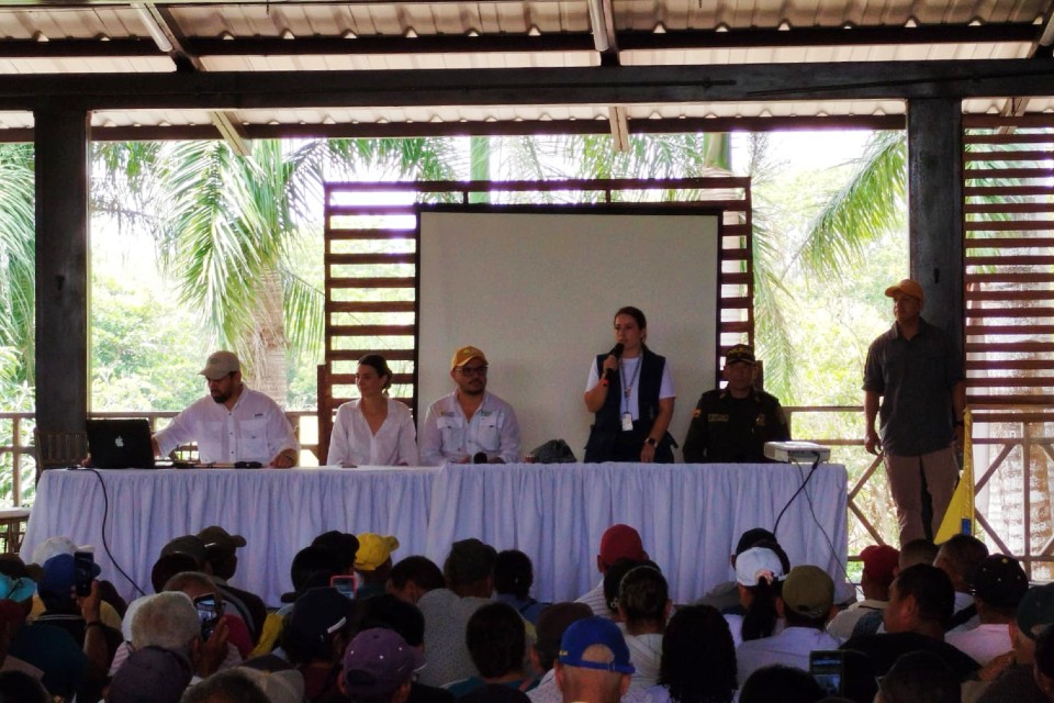 Defensoría acompaña Asamblea Campesina en Lorica en el marco de la recuperación de bienes baldíos inadjudicables