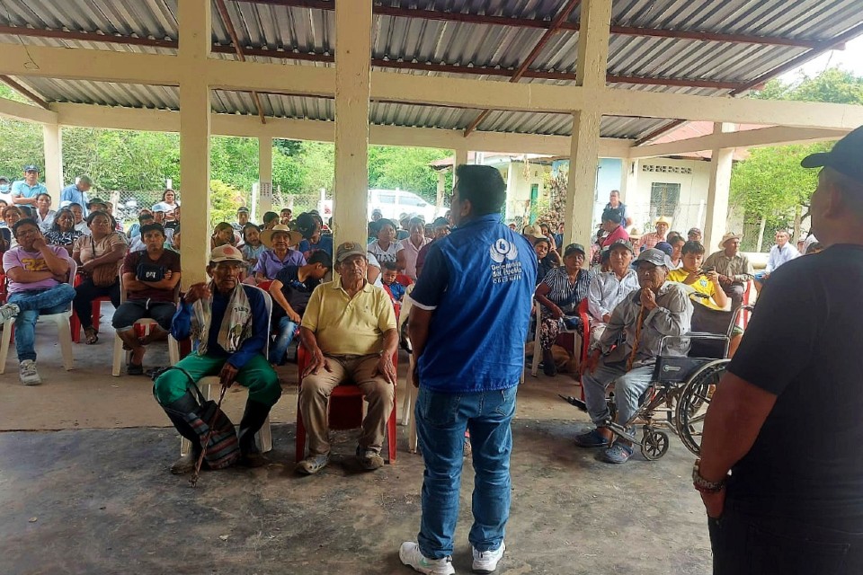 Declaraciones colectivas de comunidad indígena Chenche Socorro Los Guayabos