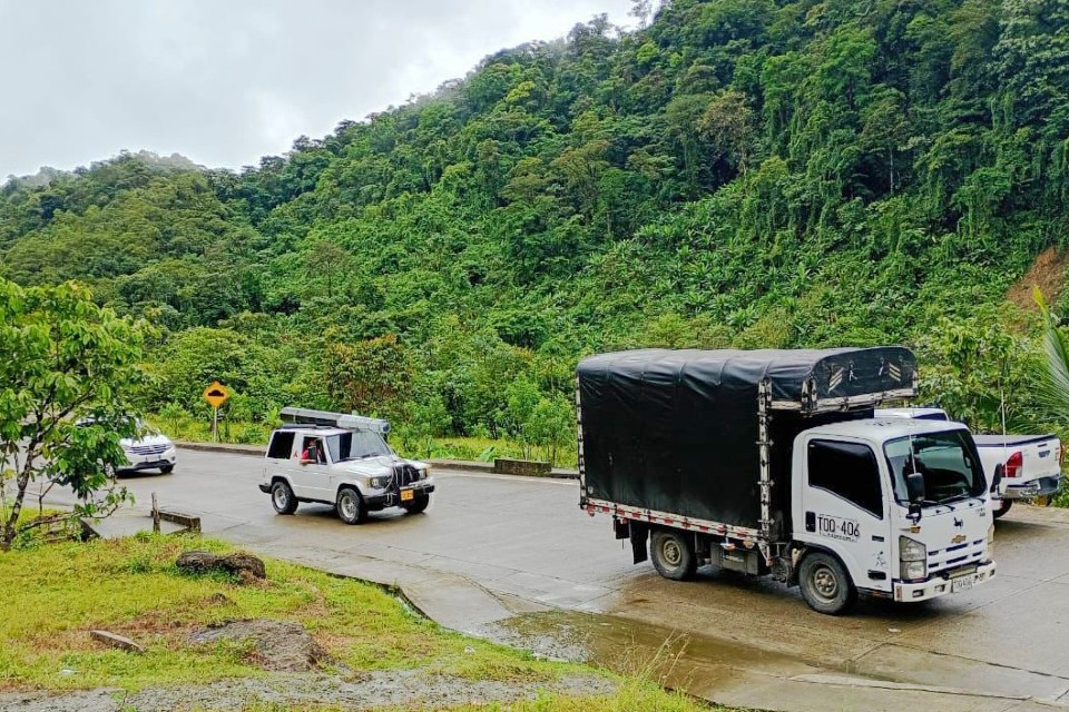 vías Chocó