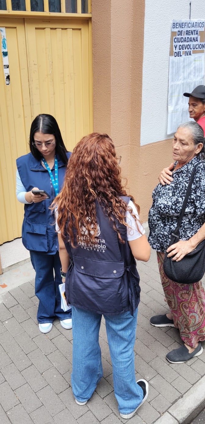 Ciudadanos ejerciendo sus derechos