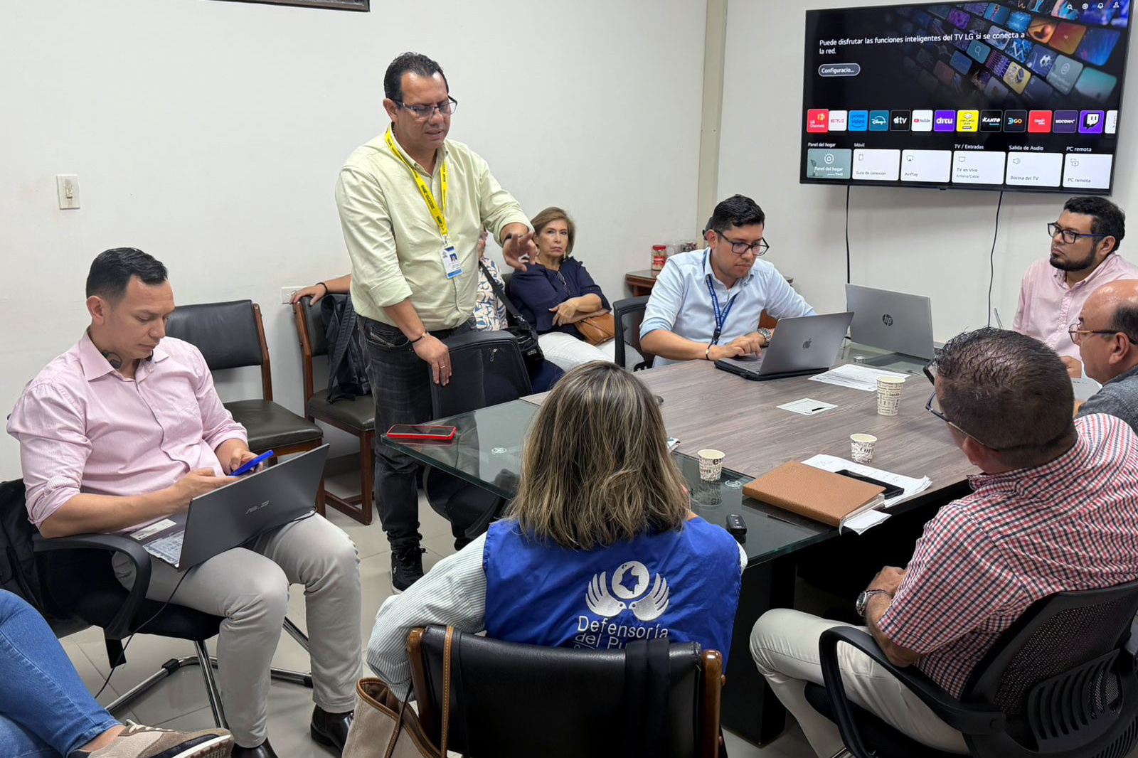 reunion en Neiva salud