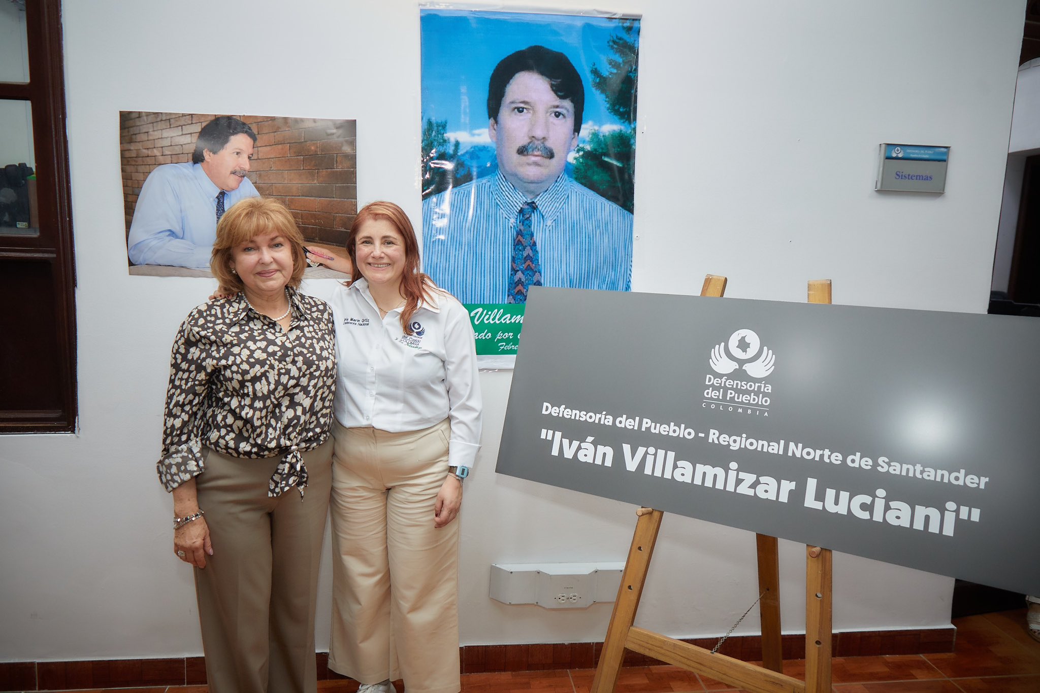 Asistentes al homenaje en Cúcuta
