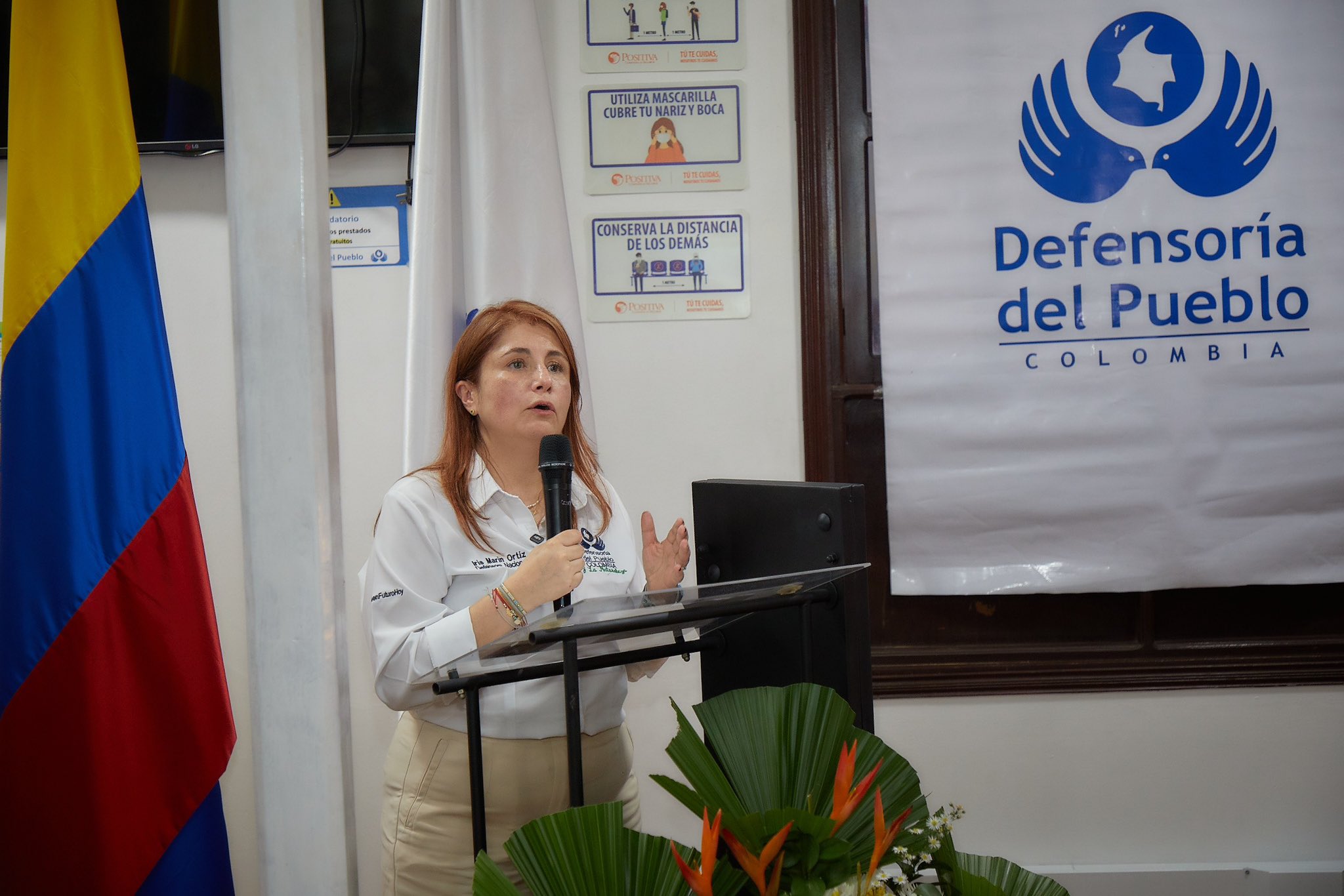 Acto de conmemoración en la Defensoría