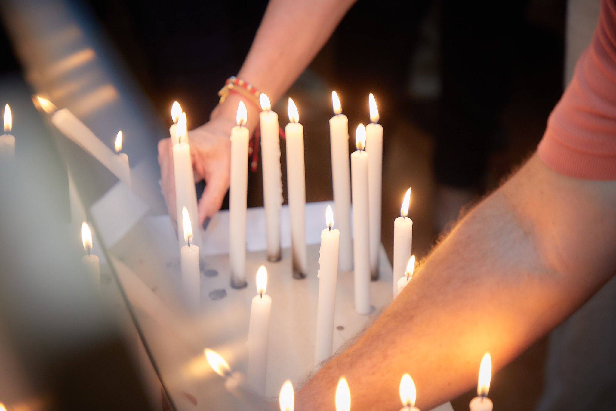 Funcionarios de la Defensoría en el evento