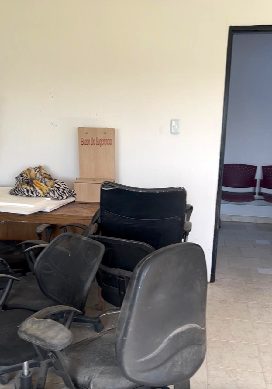 Mobiliario insuficiente