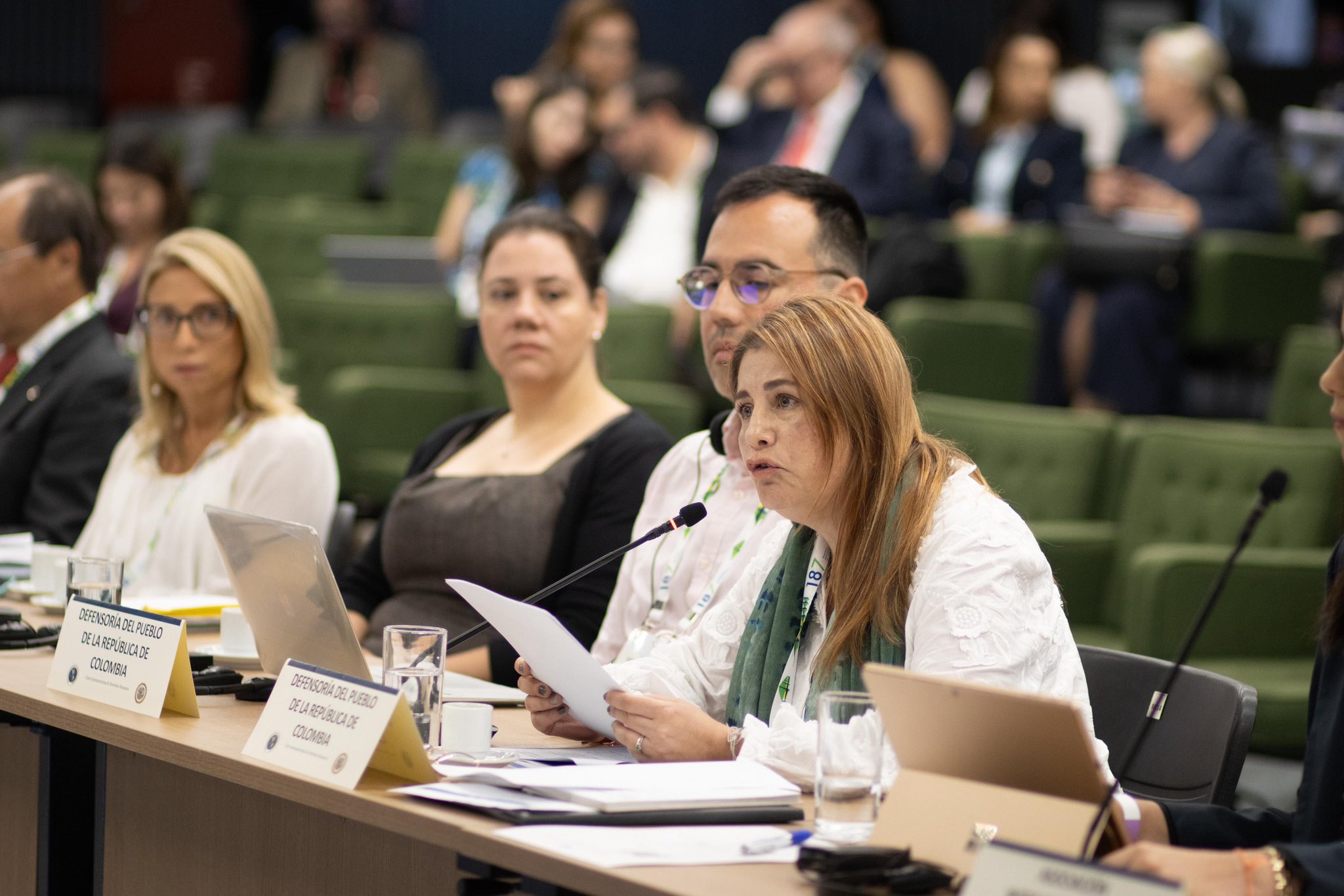 Defensora Iris Marín en la Corte IDH