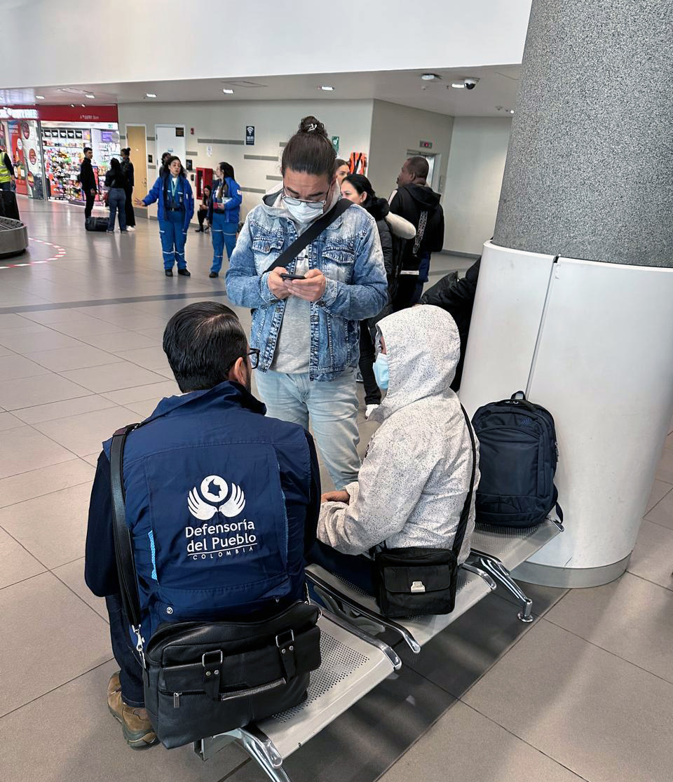 Atención Defensoría migrantes