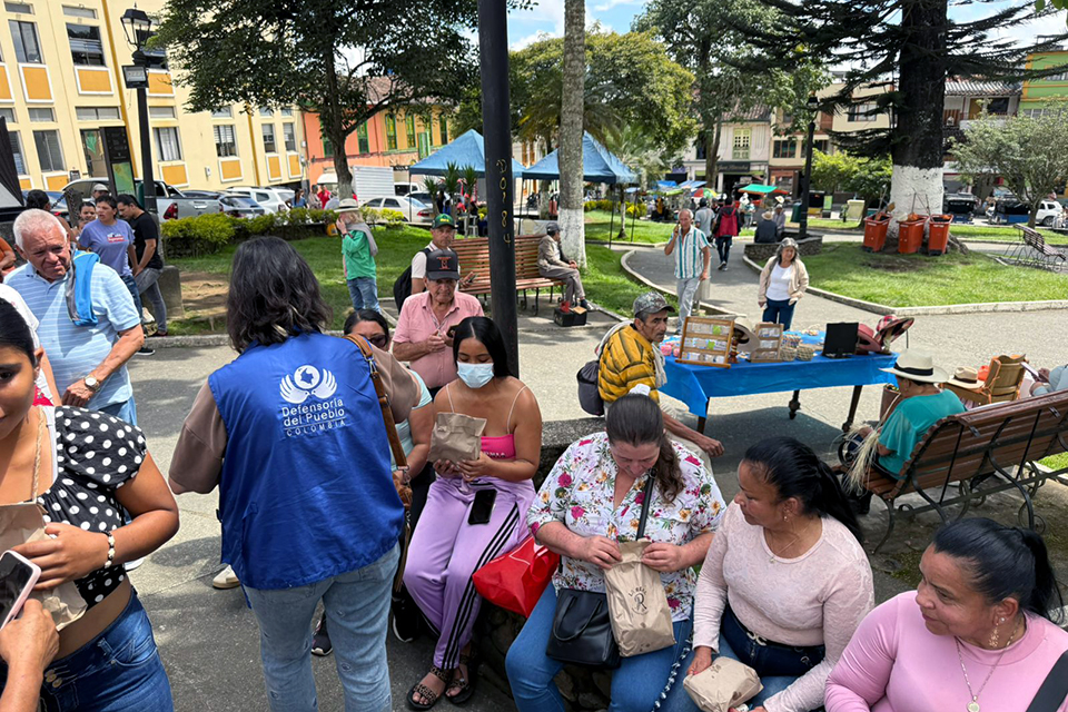 Jornada buen futuro hoy en Pacora, Caldas
