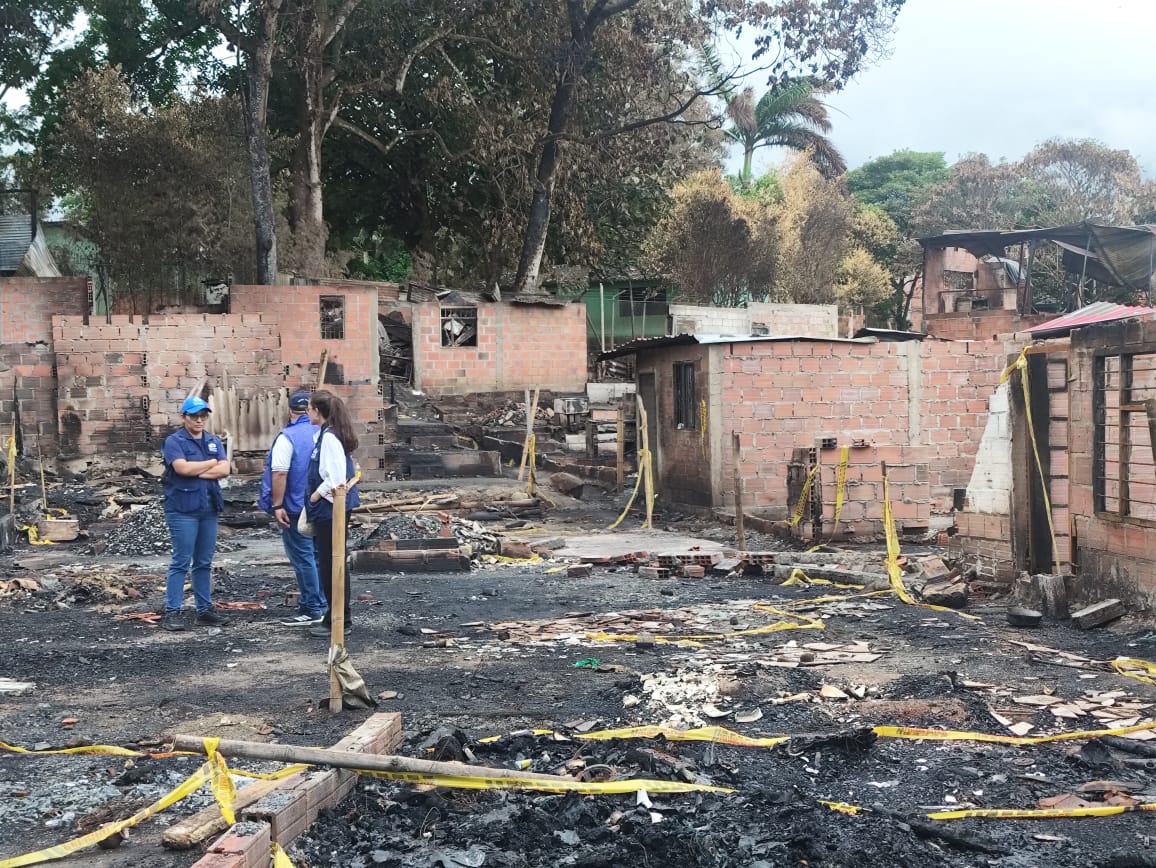 Equipos de la Defensoría en terreno