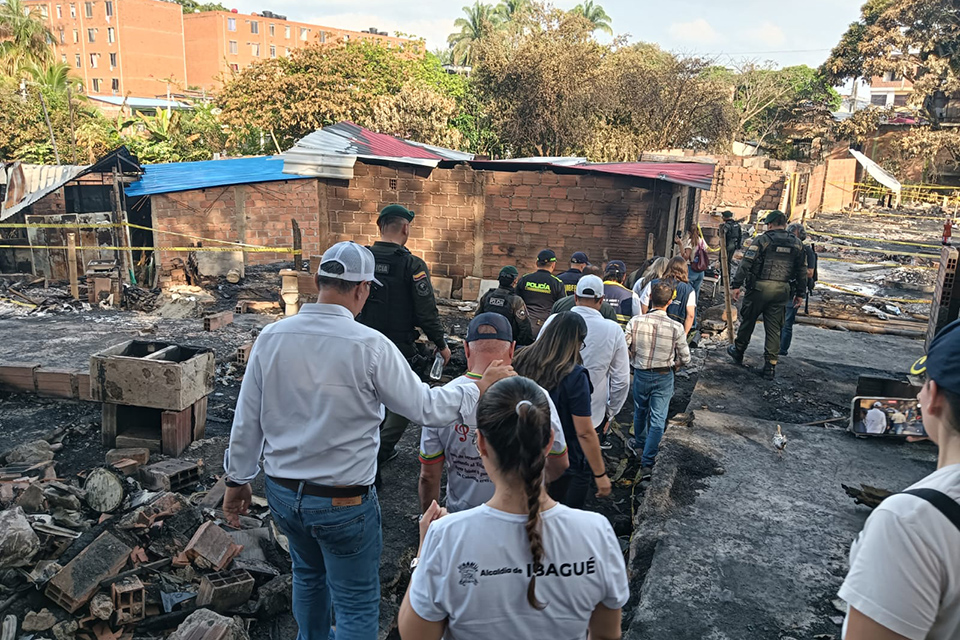 emergencia en alamos ibagué