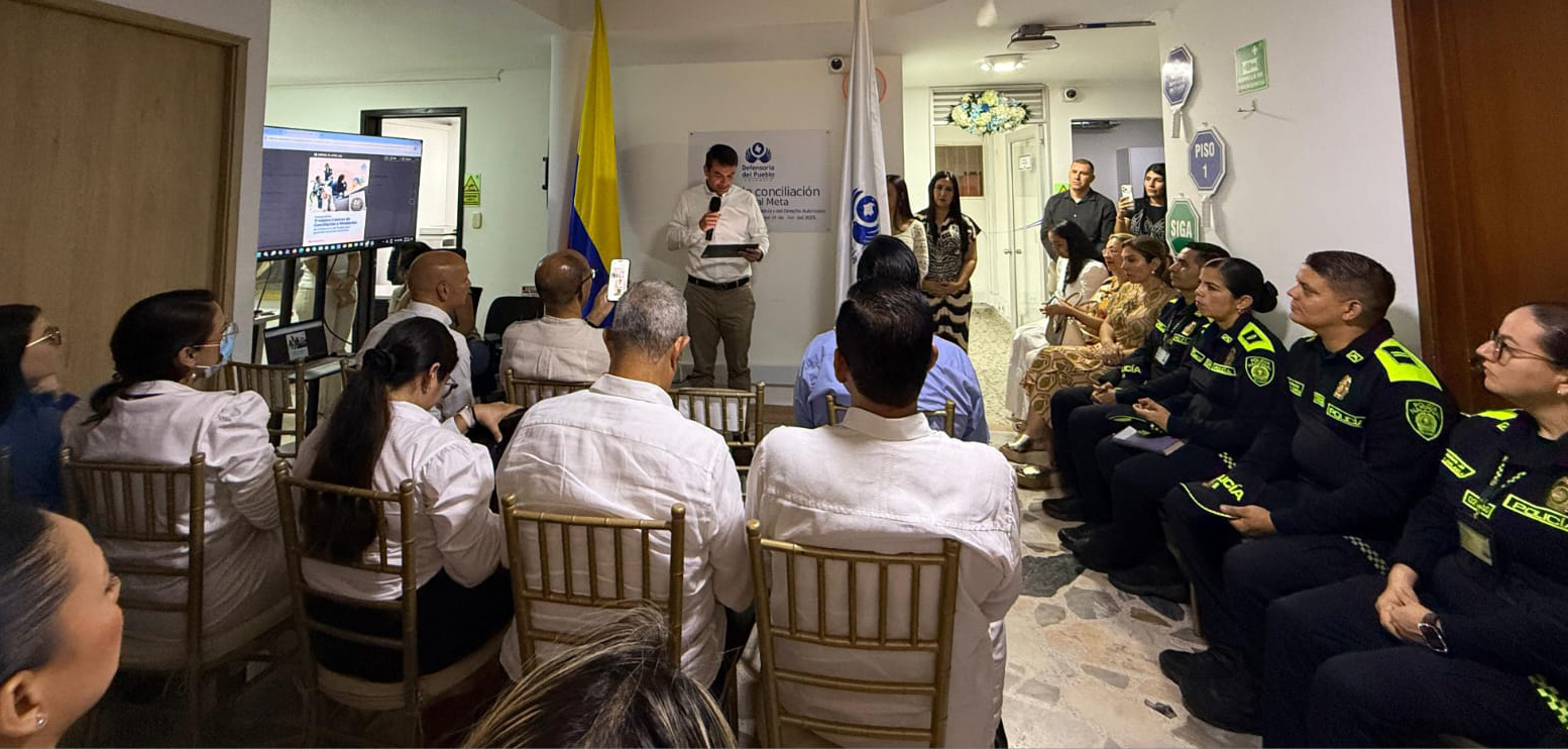 Panorámica del nuevo Centro de Conciliación y Mediación de la Defensoría del Pueblo en Villavicencio, Meta.