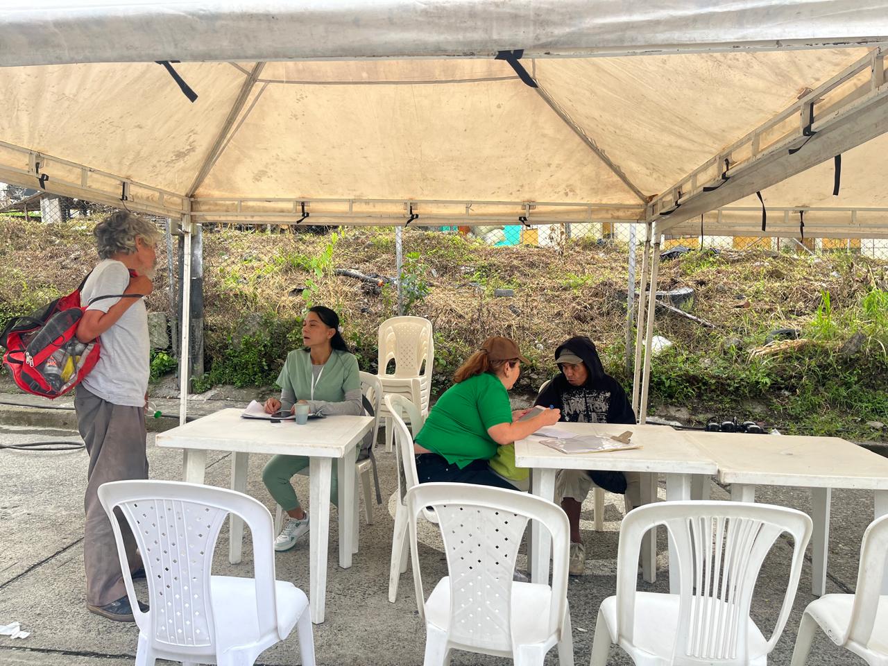 Atención en terreno