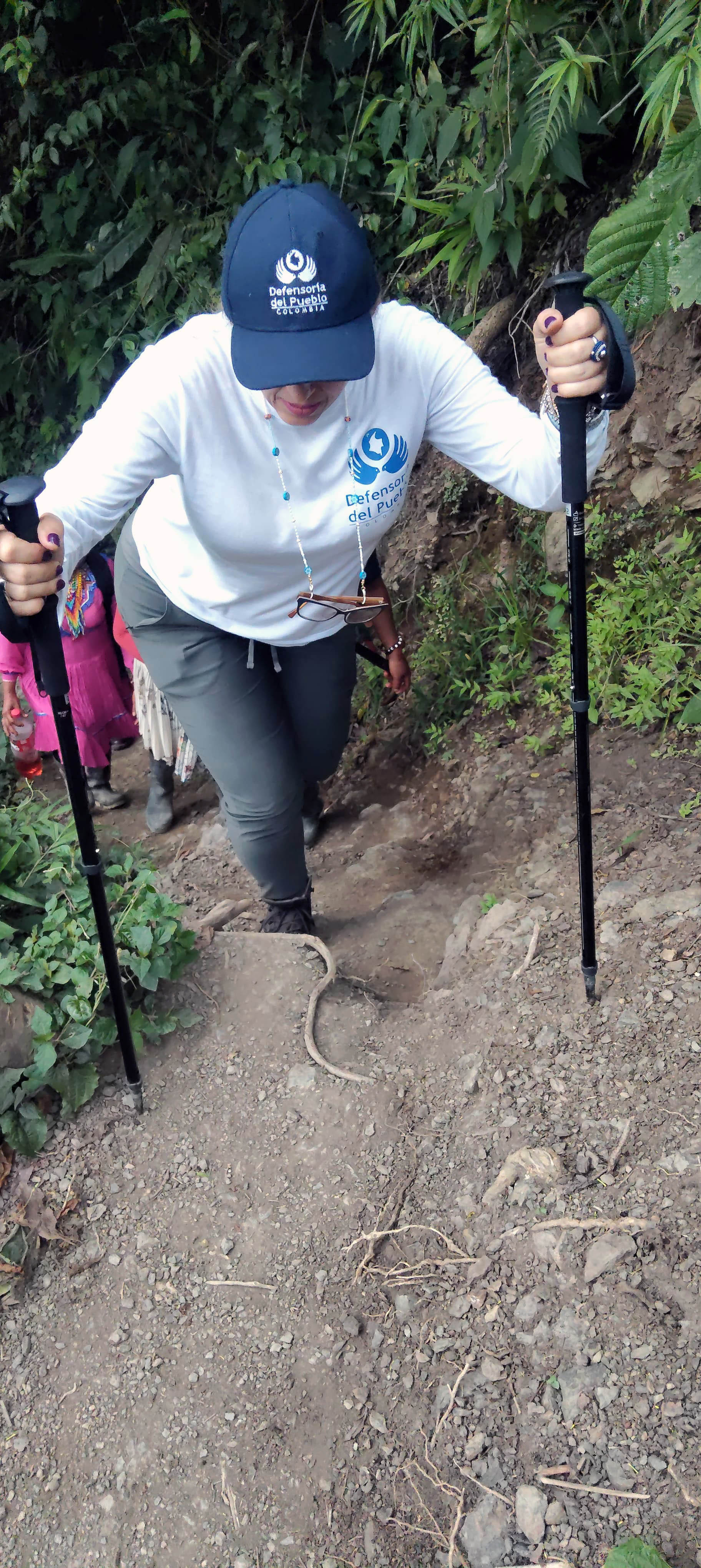 Equipo de la Regional Risaralda durante la misión de verificación en el occidente del departamento.