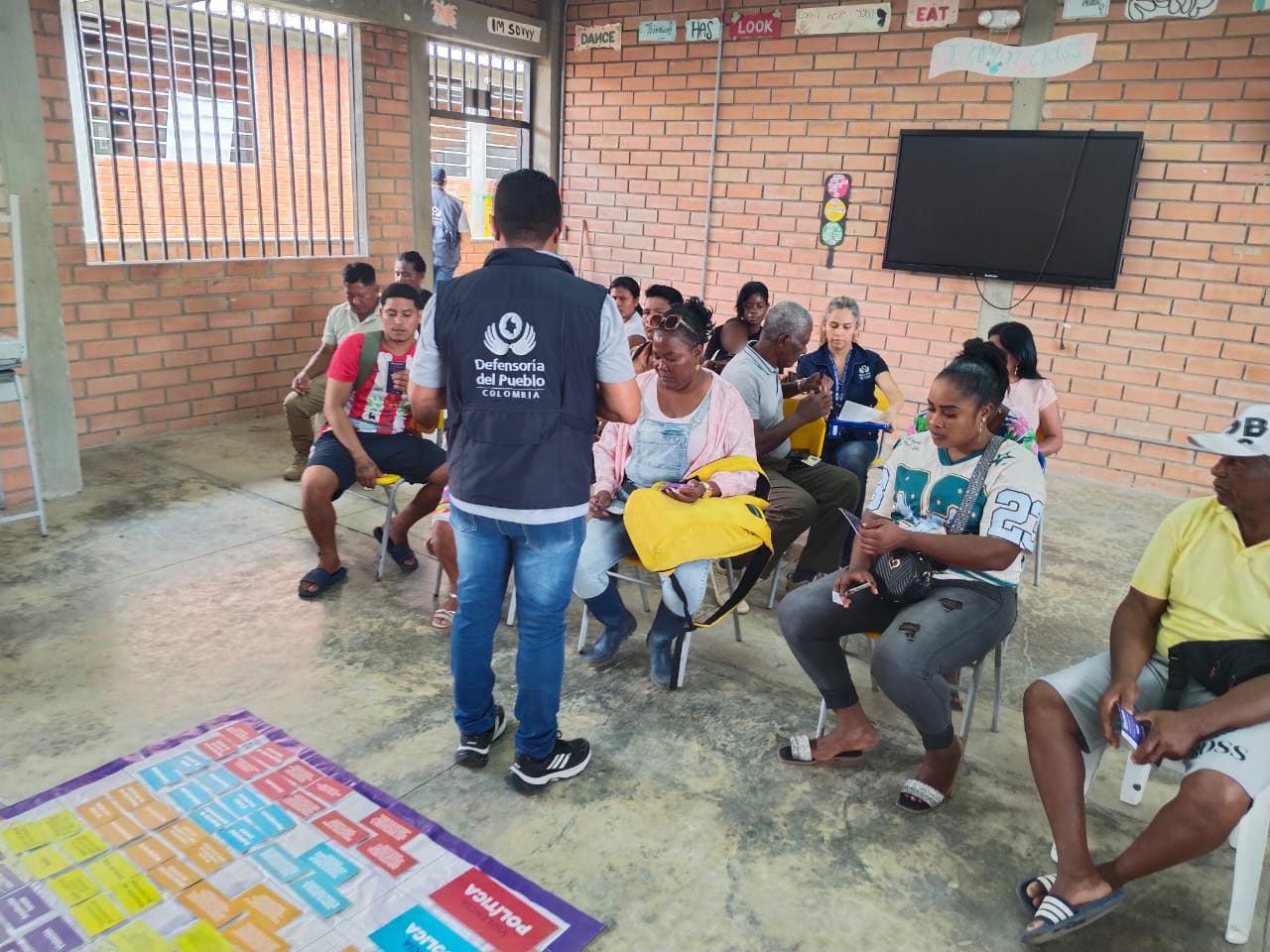 Misión de la Defensoría en Riosucio, imagen uno