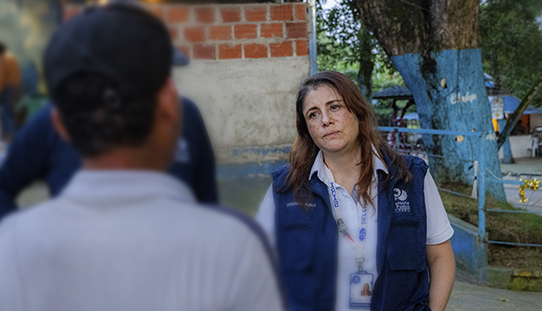 Campesino desplazado