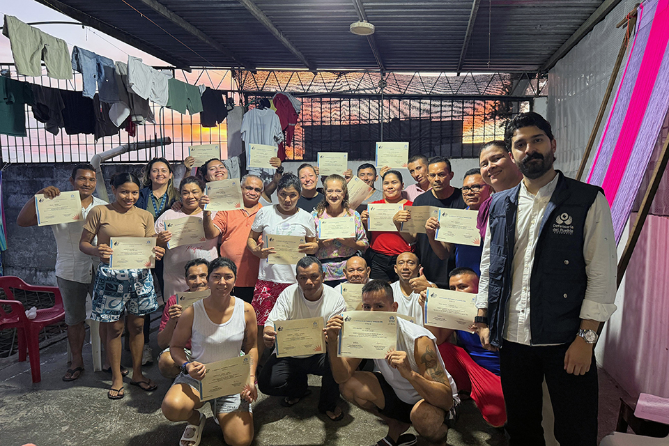 Capacitación en Centro de Rehabilitación de Inírida