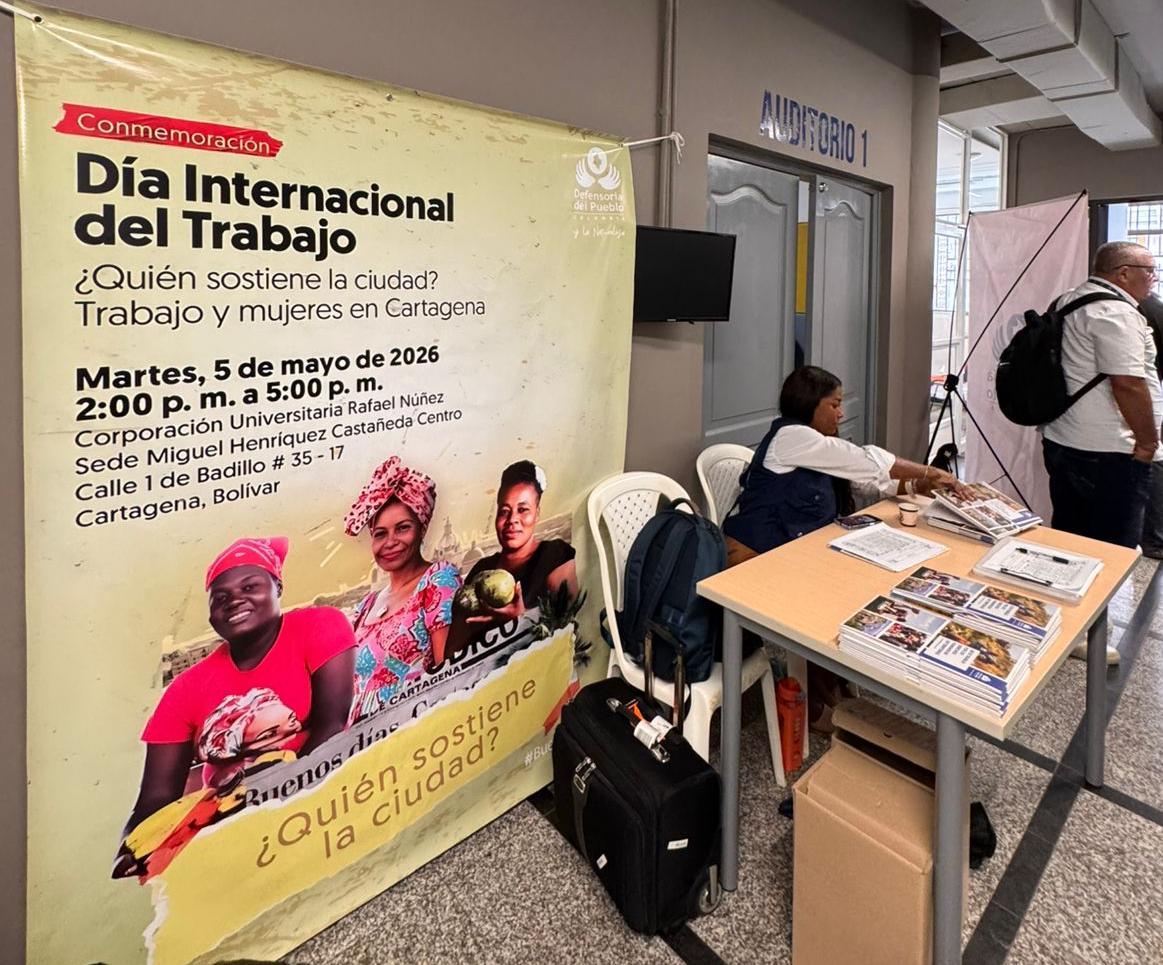 Conversatorio Quién sostiene la ciudad en Cartagena