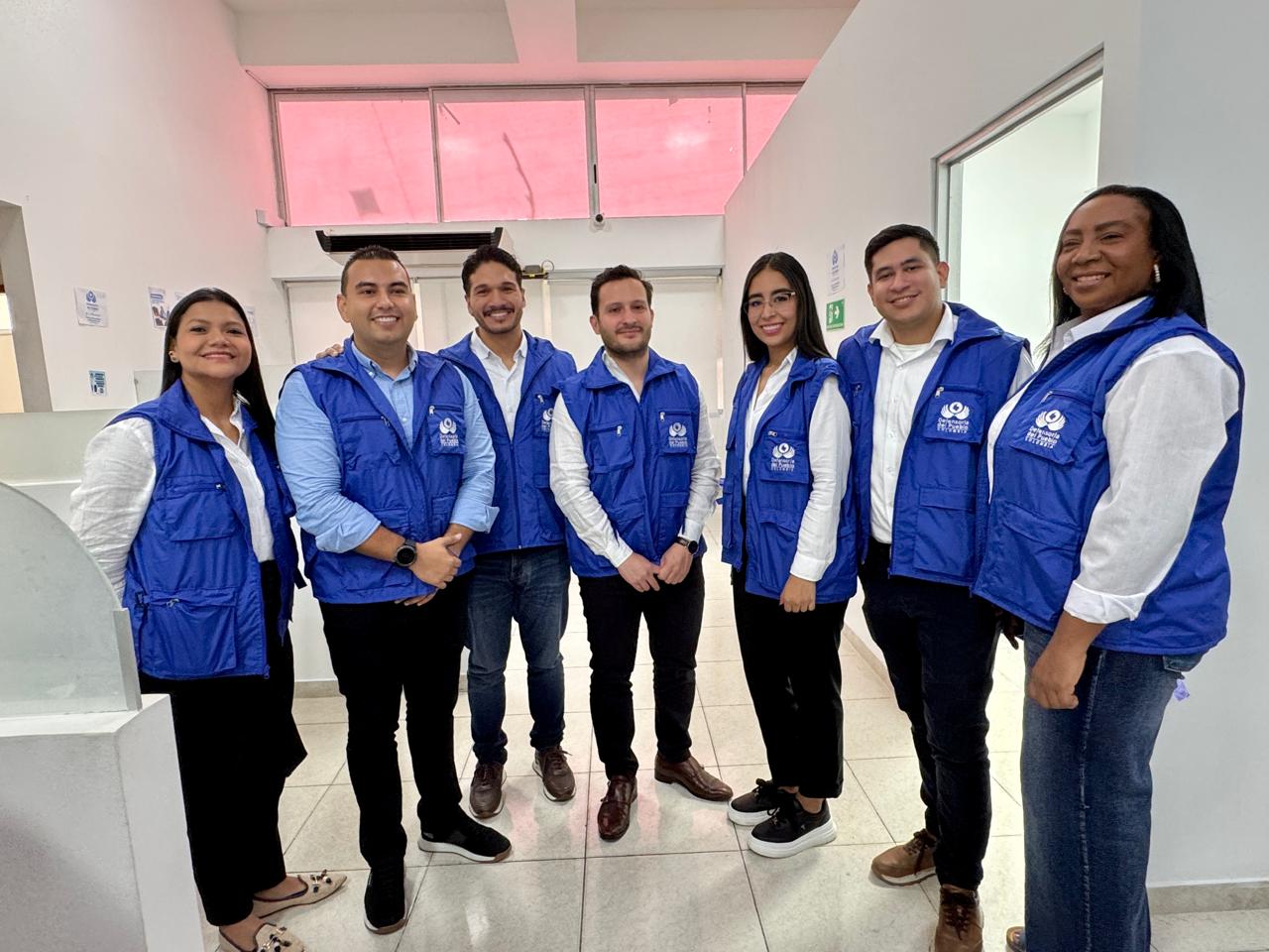 Equipo de conciliadores de la Defensoría