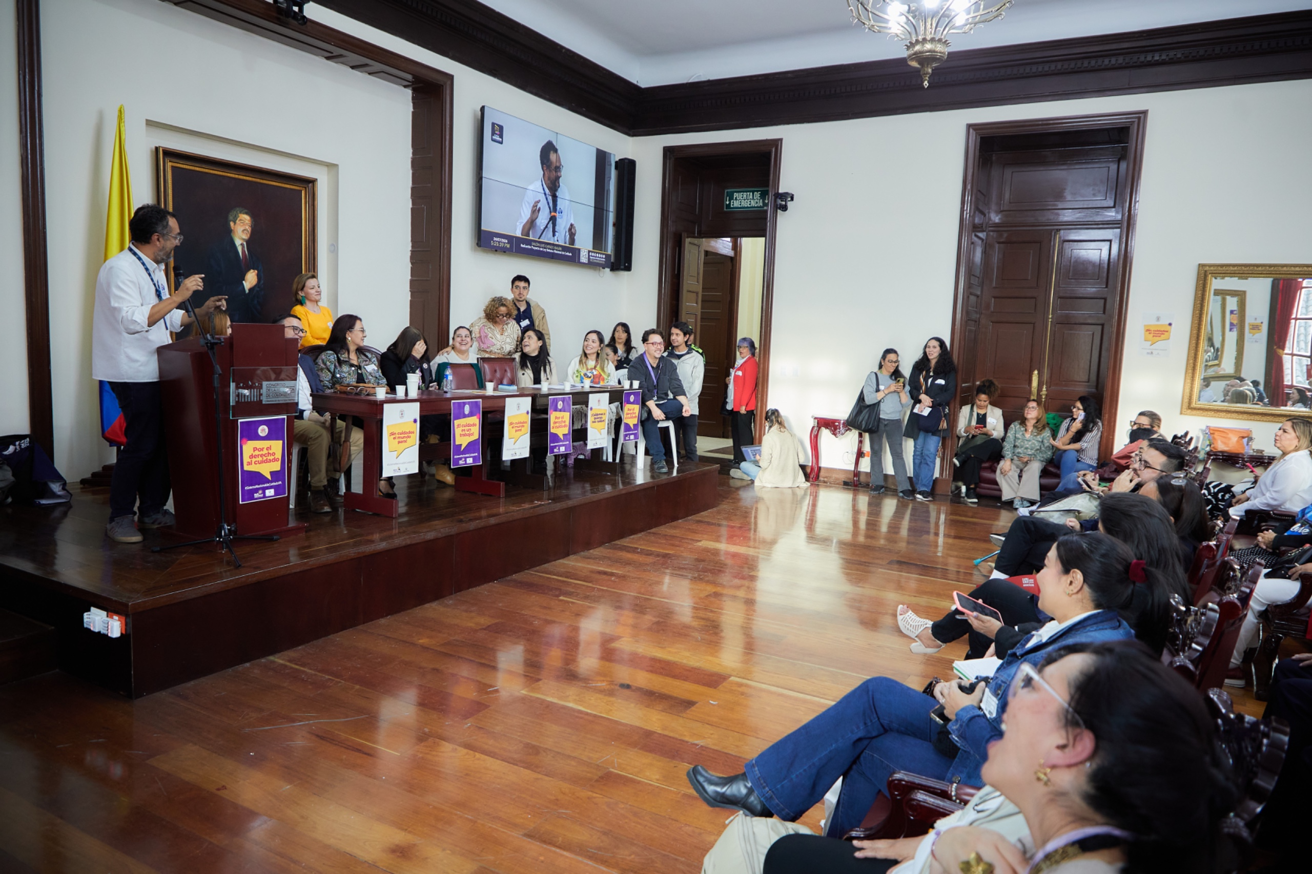Audiencia pública sobre la Ley 2297 de 2023 en el Congreso de la República.