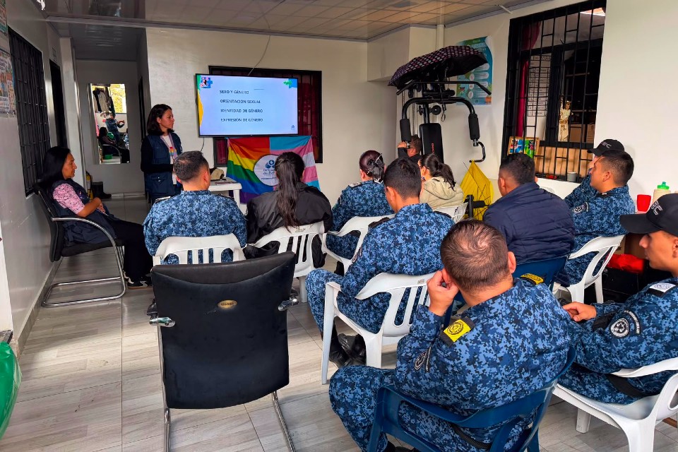 Capacitación en el establecimiento penitenciario y carcelario del municipio de Gachetá, Cundinamarca.&nbsp;