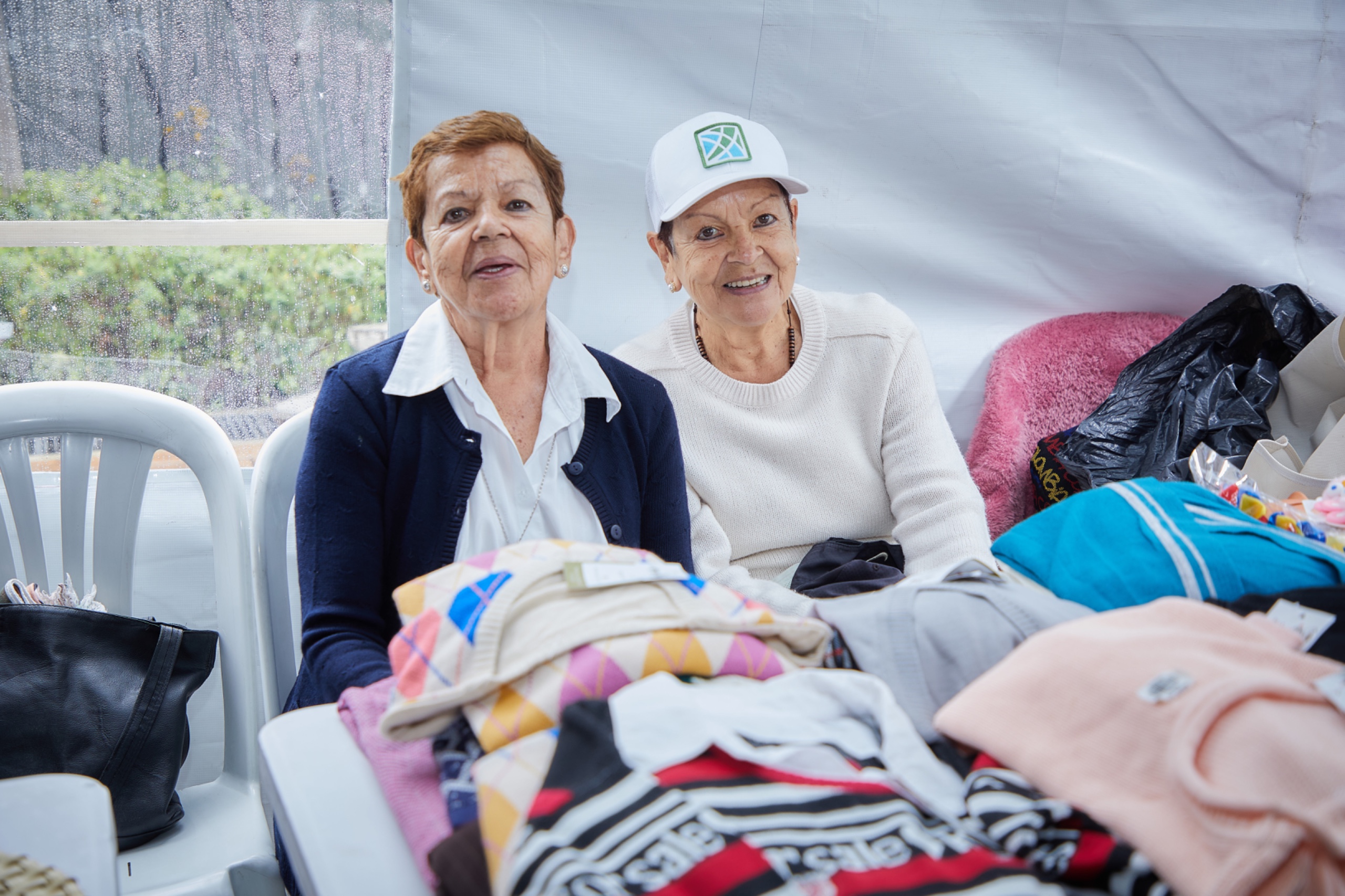 Participantes en las actividades de la Feria del Cuidado