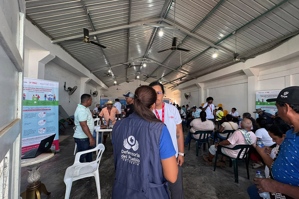 Jornada Buen Futuro en El Bagre, Antioquia.