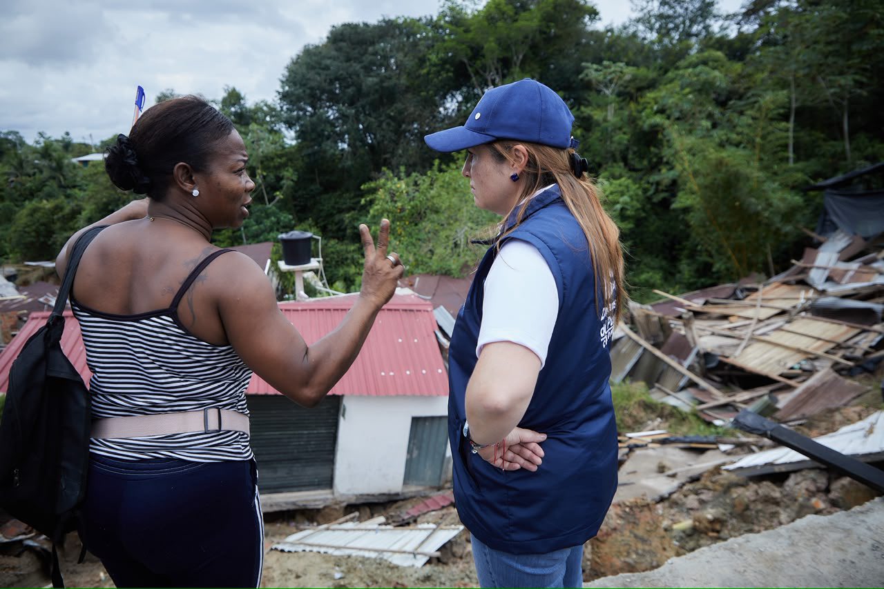 Visita a comunidades de Chocó. 