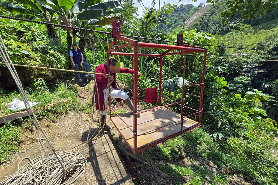 Pao en Alto Bonito, vereda del municipio de Dabeiba, Antioquia.