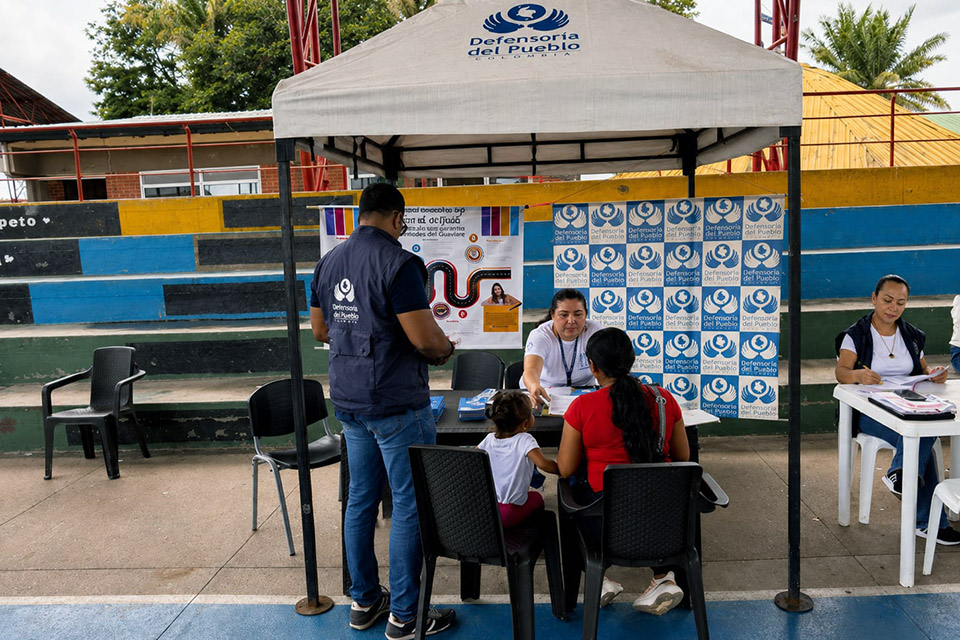 Jornada humanitaria en Guainía