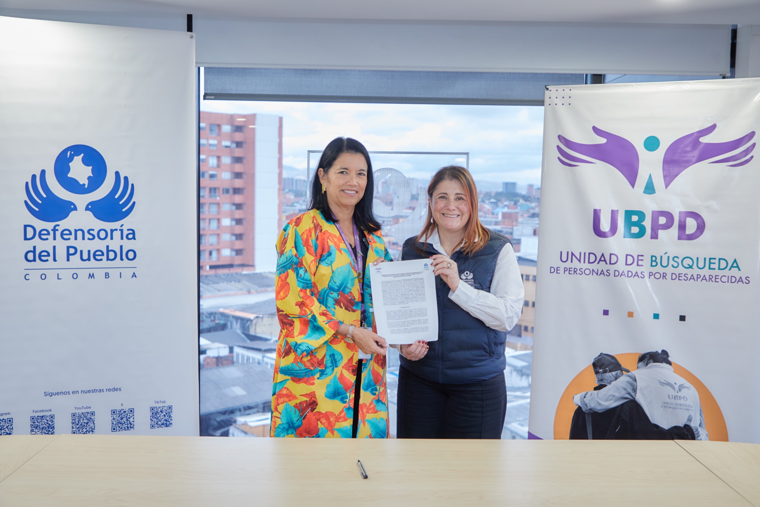 Defensoría y UBPD fortalecen trabajo por las víctimas de desaparición