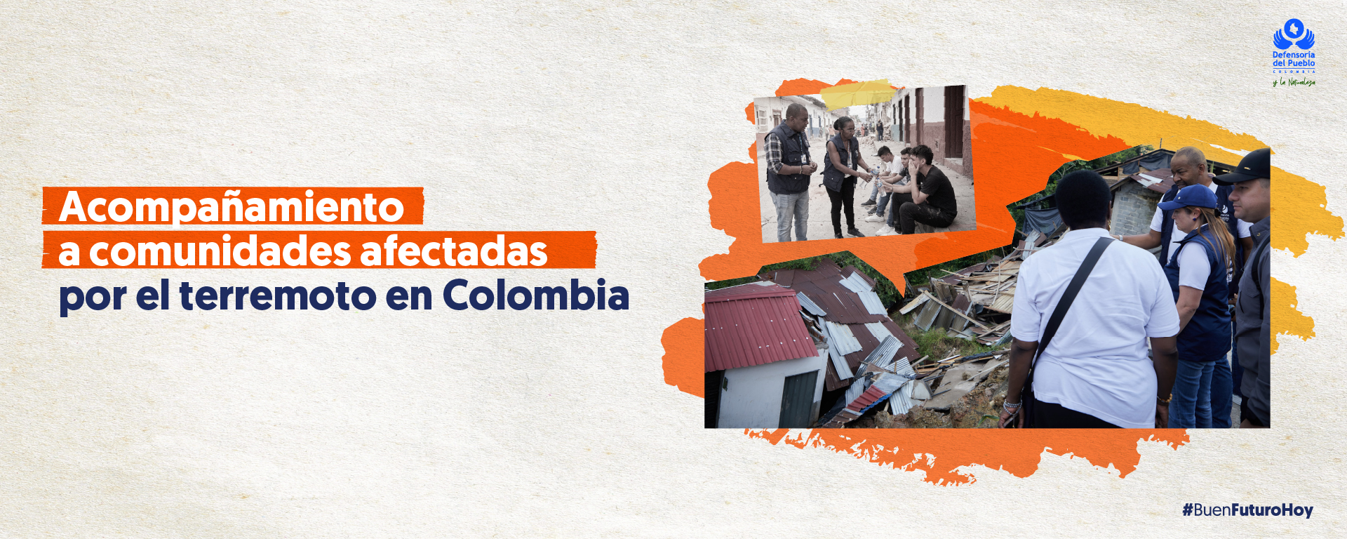 Banner terremoto en Colombia