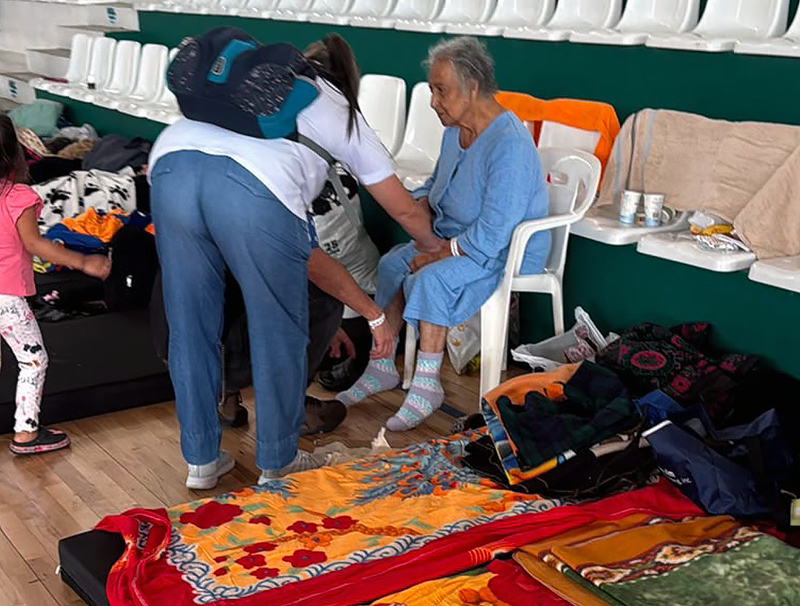 Acompañamiento e inspección de servicios para personas mayores en albergues