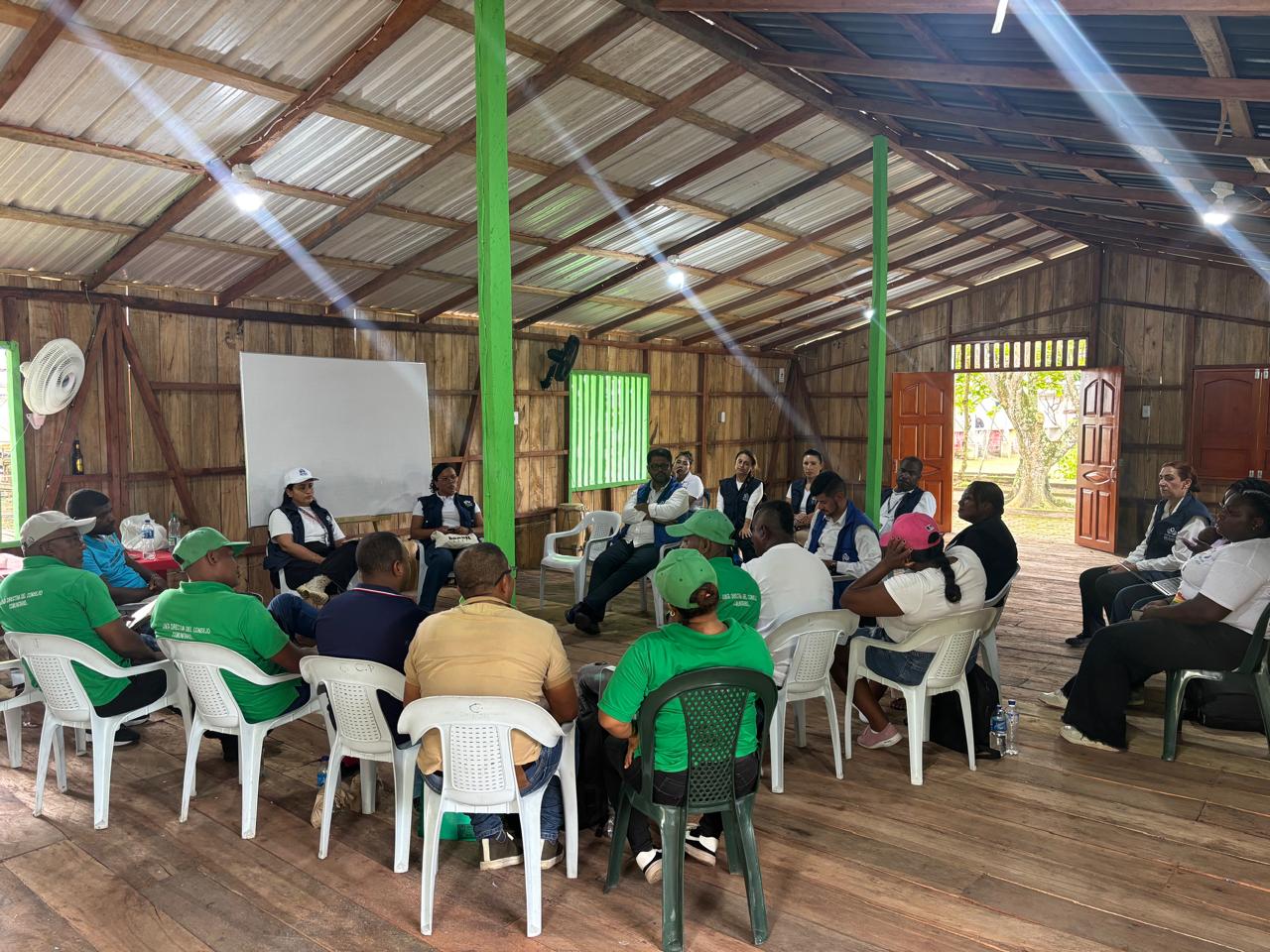 Jornada de presencia territorial en comunidades de Nariño