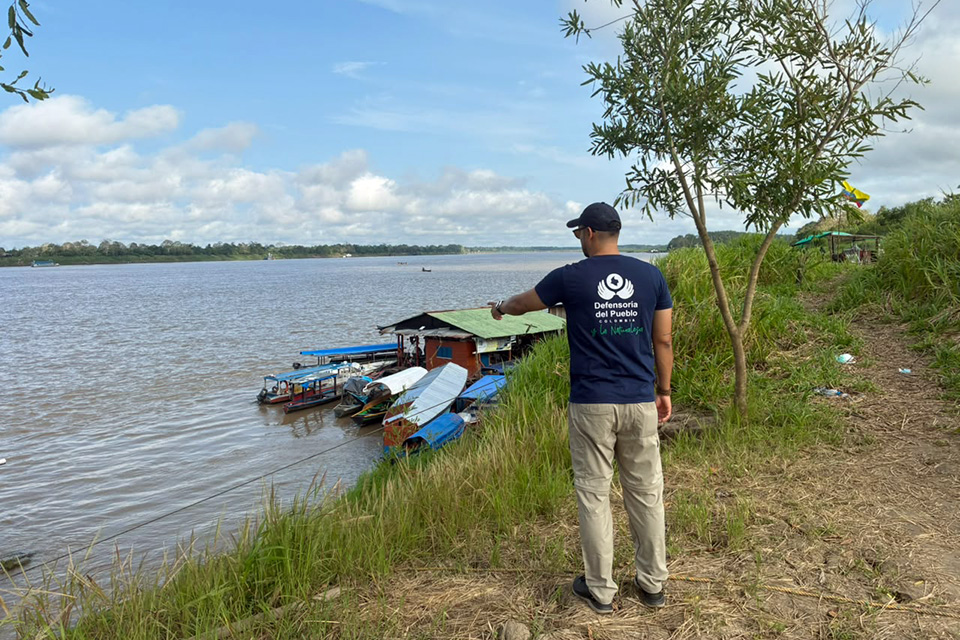 Defensoría en el río Amazonas
