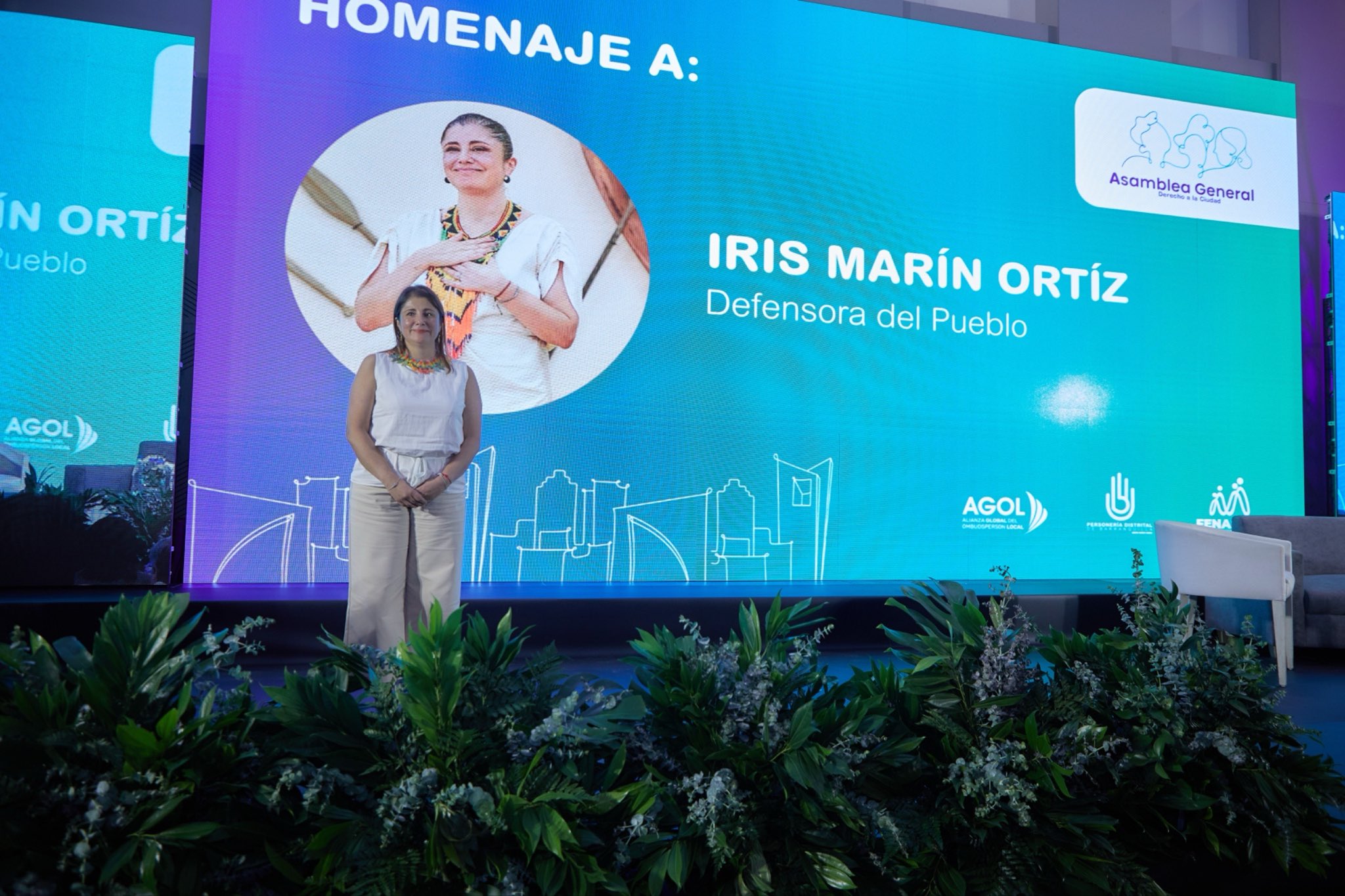  Iris Marín Ortiz participó en el panel 'Ciudades con Derechos'.