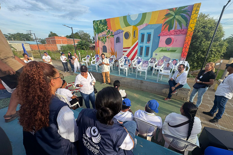 Homenaje a víctimas en el Bajo Cauca.