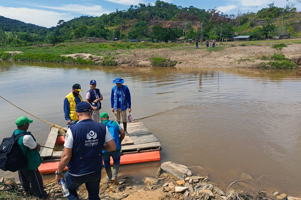Misión en zona limítrofe entre los departamentos de Bolívar y Antioquia.