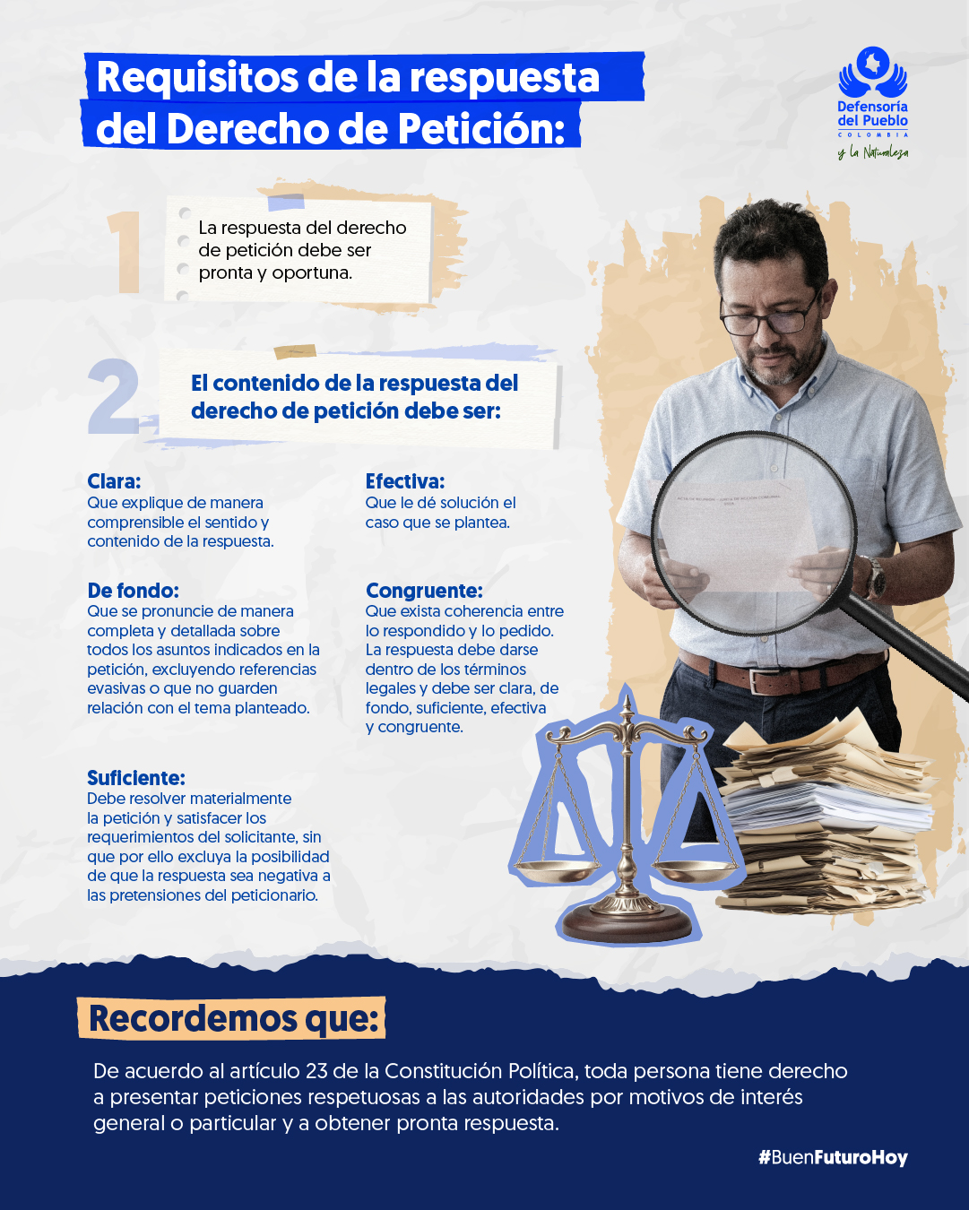 Conoce aquí todo sobre el derecho de petición - Pieza 2