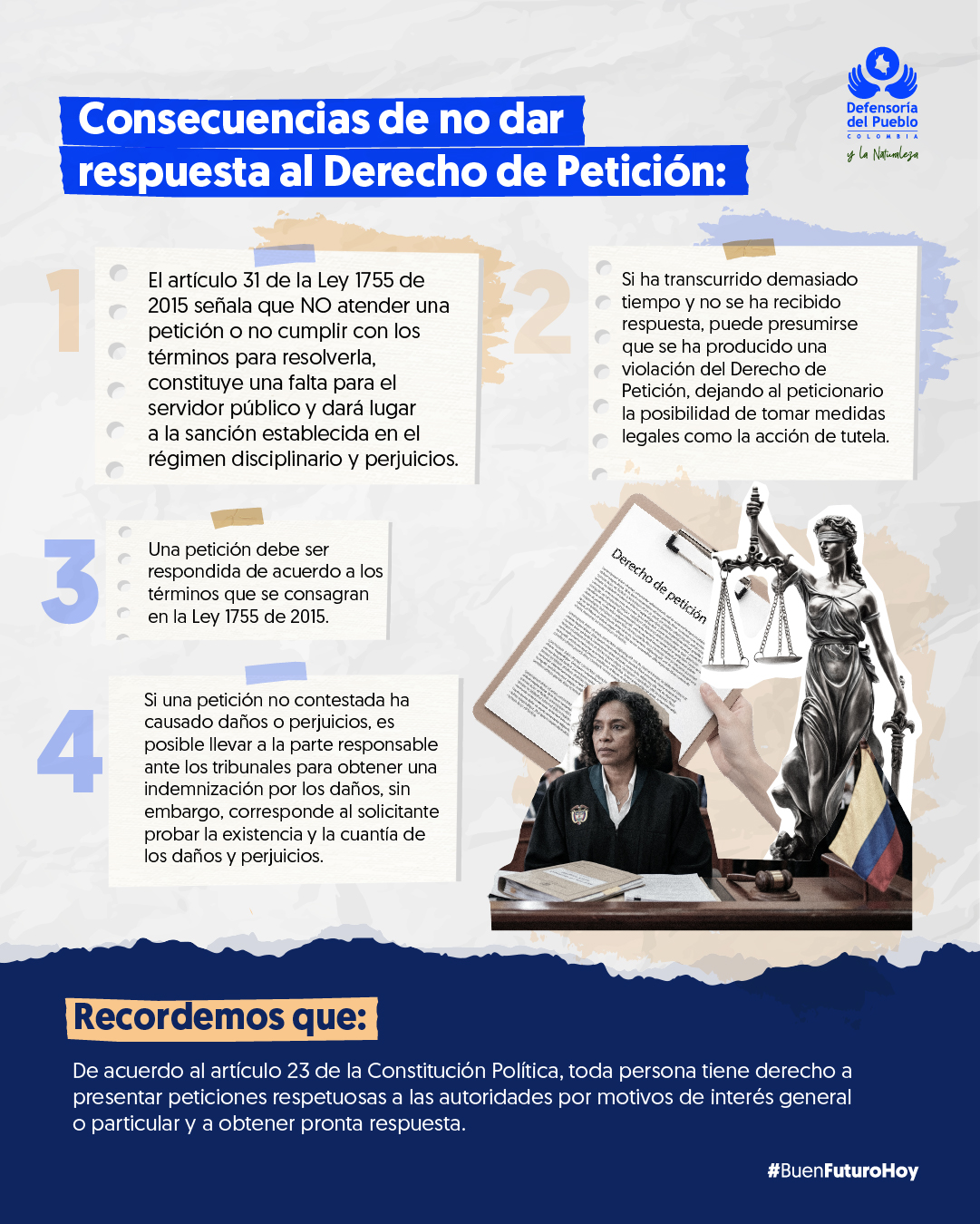 Conoce aquí todo sobre el derecho de petición - Pieza 3