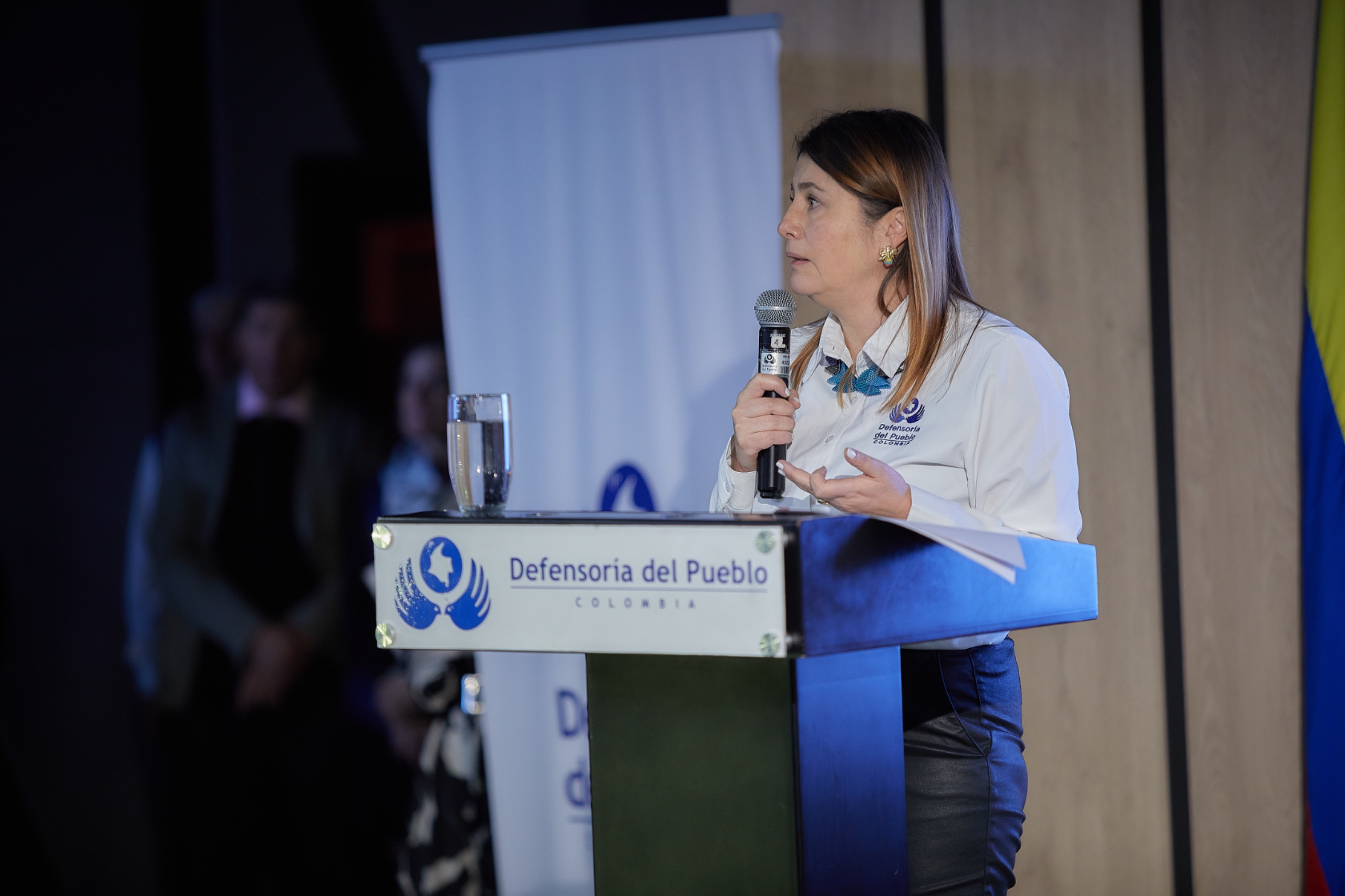 “Necesitamos consolidar un ecosistema de derechos humanos en el que las instituciones y los organismos de cooperación internacional trabajemos alrededor de una causa común: la defensa de la dignidad humana y la garantía de los derechos de las personas y las comunidades”, señaló la Defensora del Pueblo, Iris Marín Ortiz.