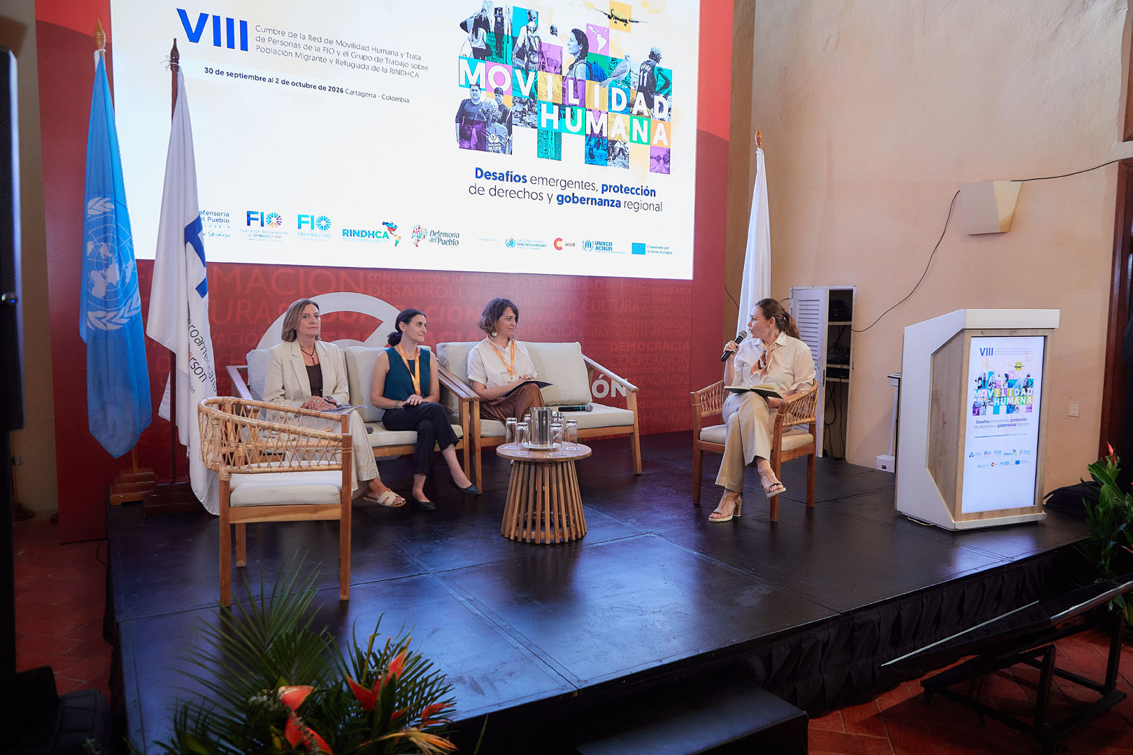 Tercer panel de la VIII Cumbre FIO-RINDHCA