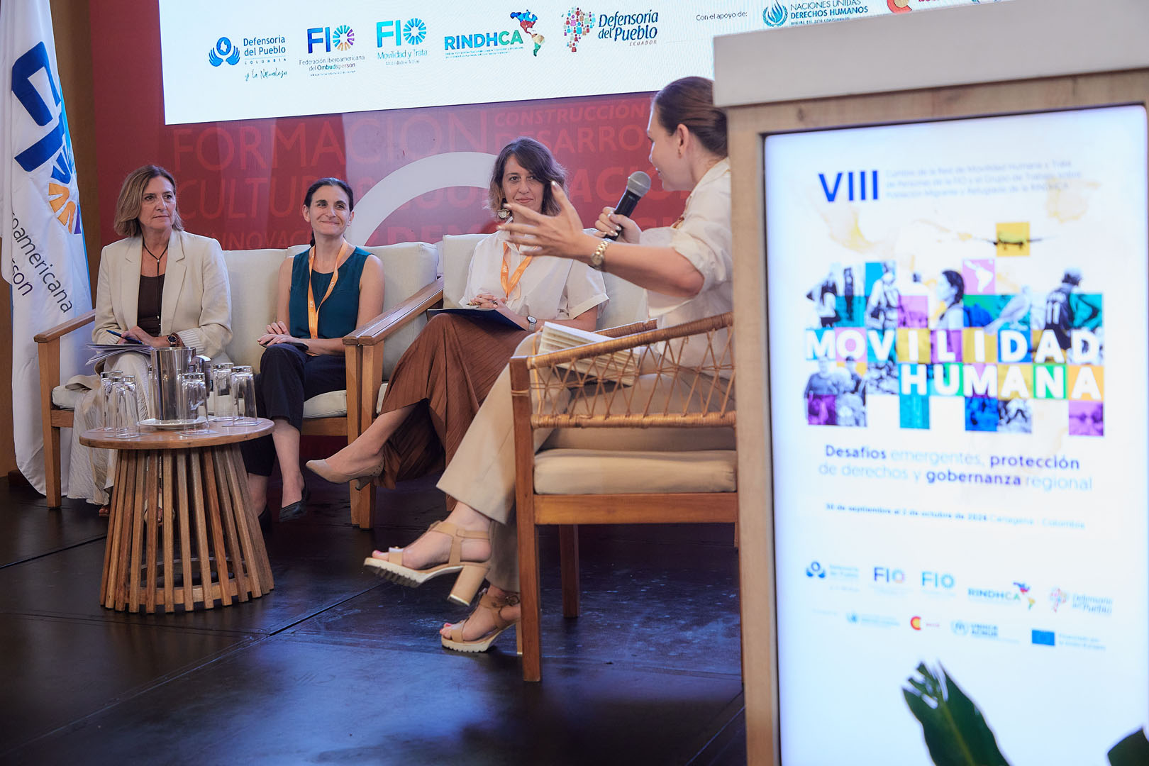 Tercer panel de la VIII Cumbre FIO-RINDHCA