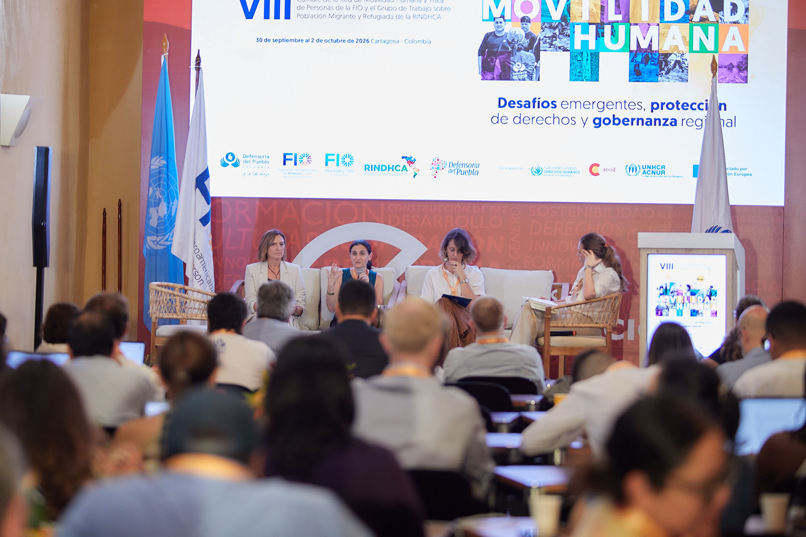Tercer panel de la VIII Cumbre FIO-RINDHCA